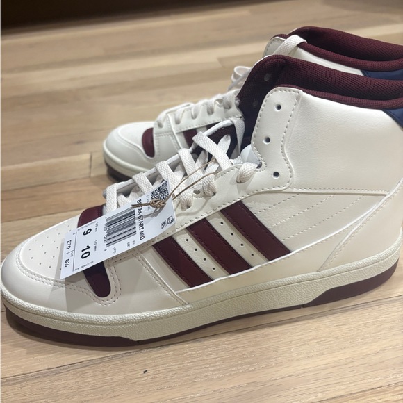 adidas Other - Adidas Men's White and Maroon Sneakers